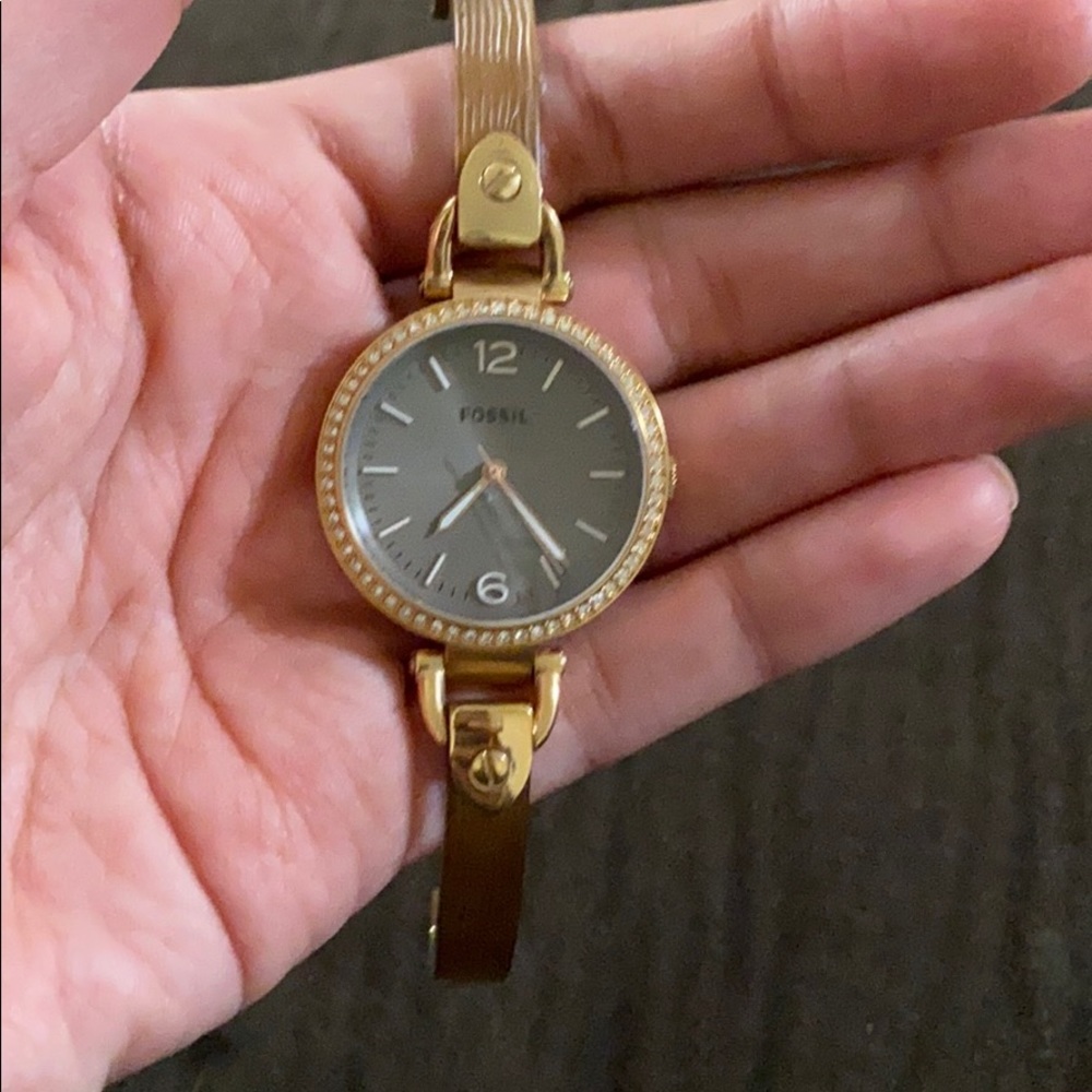 Fossil Rose Gold Bracelet Watch